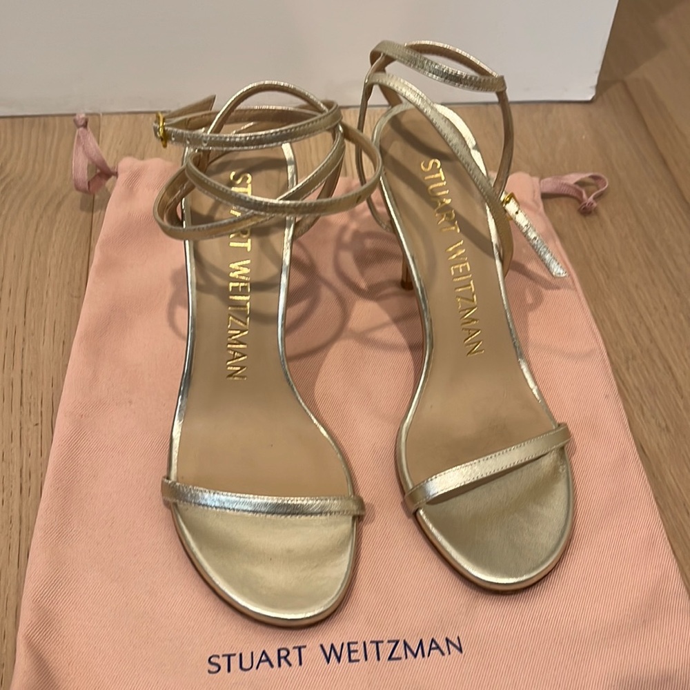 Stuart Weitzman wrap sandals